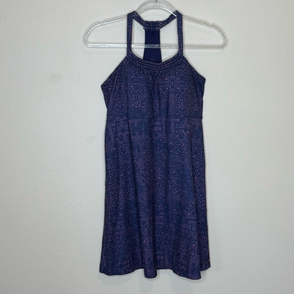Prana Navy Blue with Pink print size 4 - Picture 13 of 13